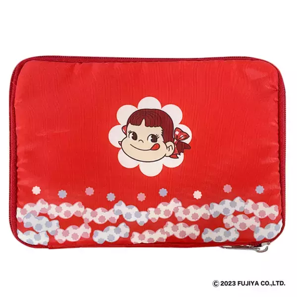 「『ペコちゃん』グッズが郵便局に登場！可愛い＆日常使いしやすいランチエコバッグ、キーポーチなど」の画像