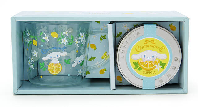 『サンリオ』がお茶専門店「ルピシア」とコラボ！ハローキティやシナモンロール、クロミなど5キャラクターのグラス＆紅茶セットが発売