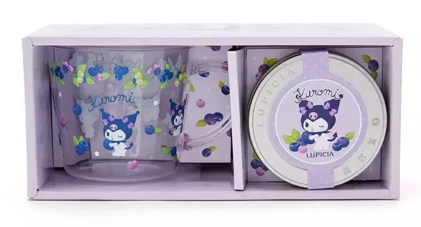 「『サンリオ』がお茶専門店「ルピシア」とコラボ！ハローキティやシナモンロール、クロミなど5キャラクターのグラス＆紅茶セットが発売」の画像