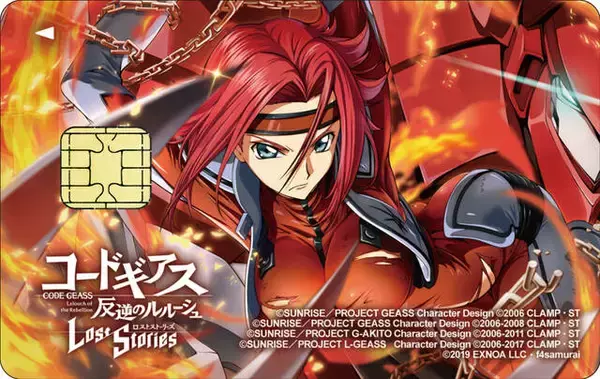 「『コードギアス 反逆のルルーシュ ロストストーリーズ』とコラボした「DMM JCBカード」が登場！絵柄は全4種」の画像