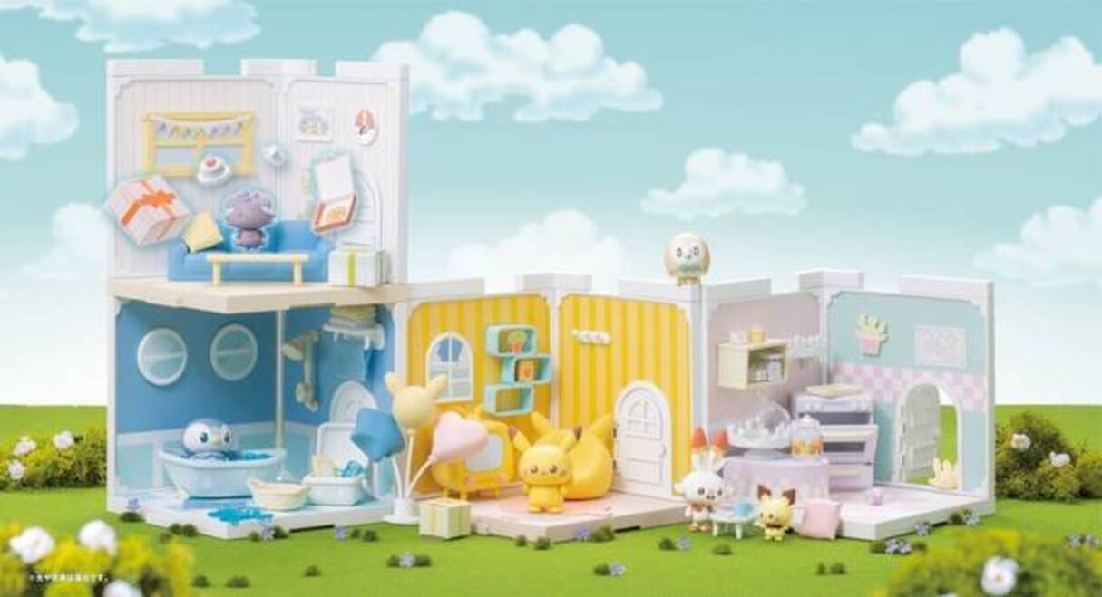 ポケモン』のフィギュアとおうちがセットになった『ポケモン ポケ 