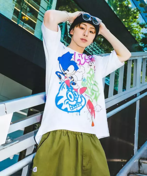 「ストリートムードがスタイリッシュな『ソニック』のコラボアパレルが6月25日発売」の画像