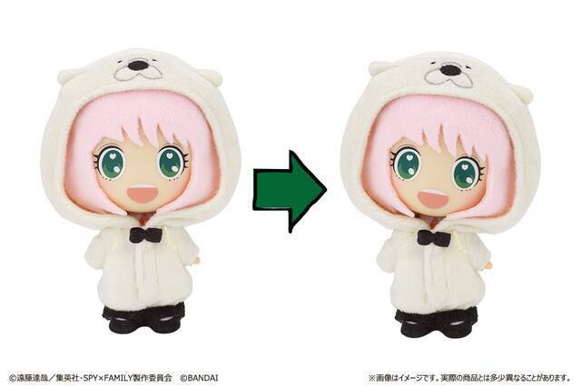 『SPY×FAMILY』フードを被ったアーニャがかわいい！『HOODIEFiGU(フーディフィギュ)』が2種類登場！