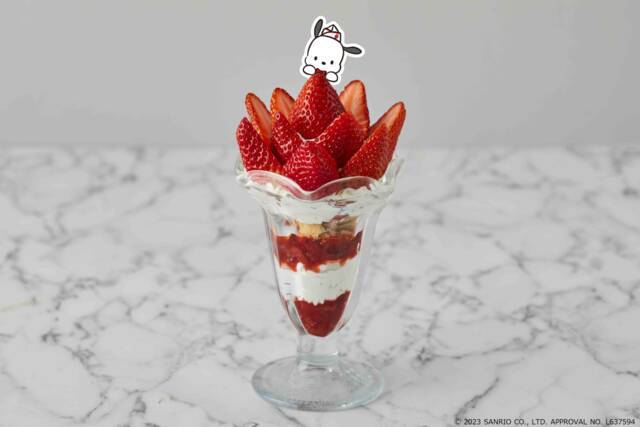 サンリオのアメリカンダイナー風ストロベリーカフェが期間限定オープン。マイメロディやクロミ、シナモロールの可愛い特典も。