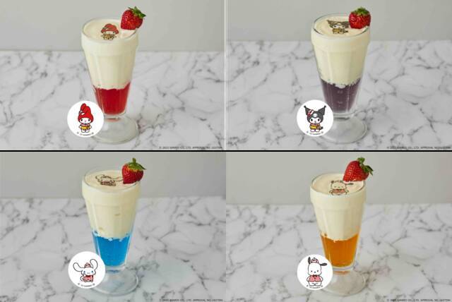 サンリオのアメリカンダイナー風ストロベリーカフェが期間限定オープン。マイメロディやクロミ、シナモロールの可愛い特典も。