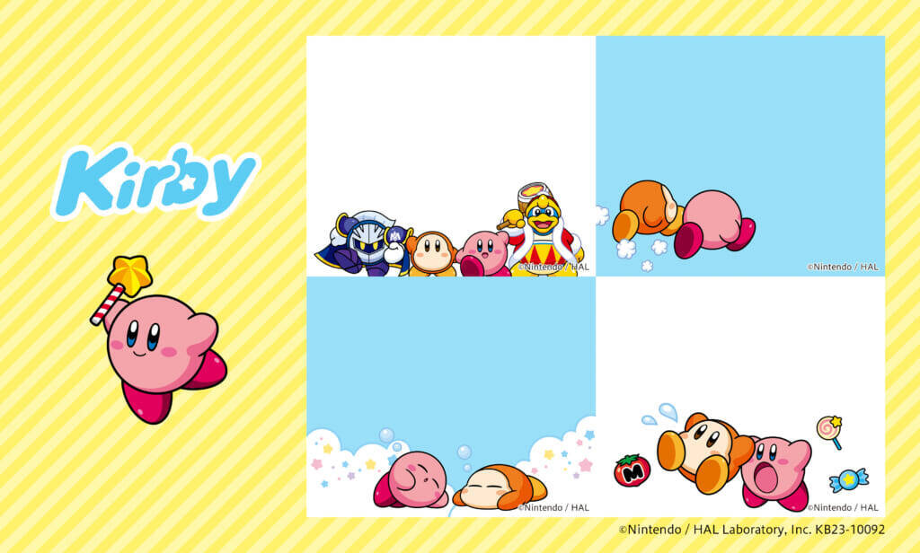 『星のカービィ』のコラボプリクラが期間限定で登場！カービィやワドルディたちのかわいすぎる撮影コンテンツがプリ機「ルートミー」に搭載