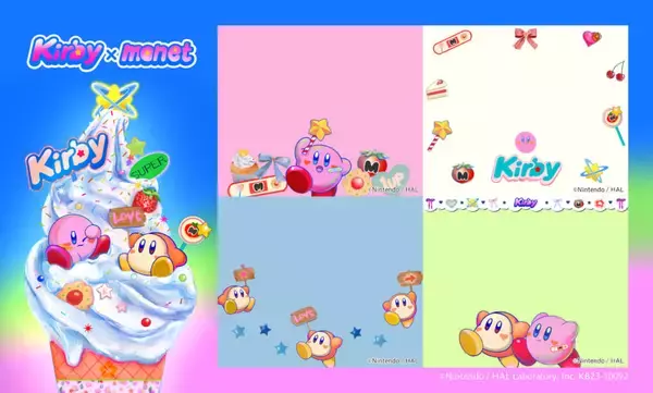 「『星のカービィ』のコラボプリクラが期間限定で登場！カービィやワドルディたちのかわいすぎる撮影コンテンツがプリ機「ルートミー」に搭載」の画像