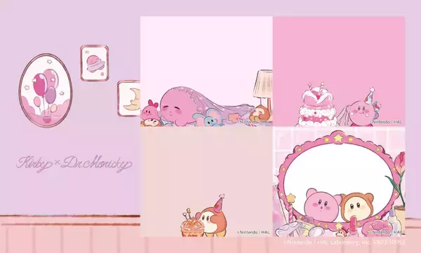 「『星のカービィ』のコラボプリクラが期間限定で登場！カービィやワドルディたちのかわいすぎる撮影コンテンツがプリ機「ルートミー」に搭載」の画像