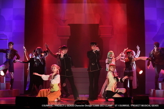 ミュージカル『コードギアス 反逆のルルーシュ』京都公演初日の舞台写真が公開！赤澤遼太郎、小南光司よりコメントも到着