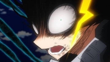 デクと死柄木が“ある場所”で、ある人物たちと接触…！？『僕のヒーローアカデミア』（ヒロアカ）第6期、第123話「僕らの中の人」先行場面カットが公開