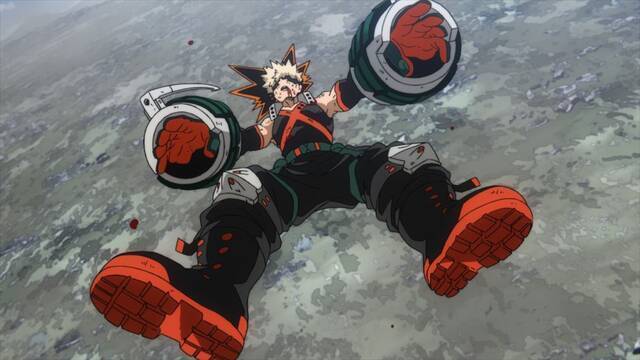 デクと死柄木が“ある場所”で、ある人物たちと接触…！？『僕のヒーローアカデミア』（ヒロアカ）第6期、第123話「僕らの中の人」先行場面カットが公開