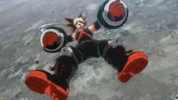 「デクと死柄木が“ある場所”で、ある人物たちと接触…！？『僕のヒーローアカデミア』（ヒロアカ）第6期、第123話「僕らの中の人」先行場面カットが公開」の画像