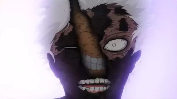 「デクと死柄木が“ある場所”で、ある人物たちと接触…！？『僕のヒーローアカデミア』（ヒロアカ）第6期、第123話「僕らの中の人」先行場面カットが公開」の画像