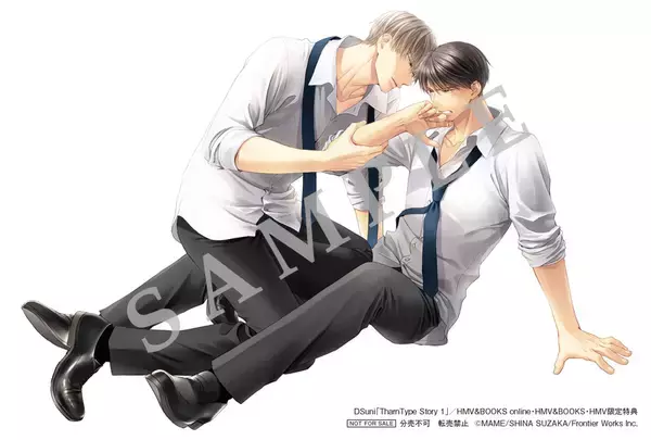 「『TharnType Story』日本語翻訳版の小説がついに発売に！表紙は人気BLマンガ家・須坂紫那が担当！アニメイトではドラマシーンのブロマイド特典も」の画像