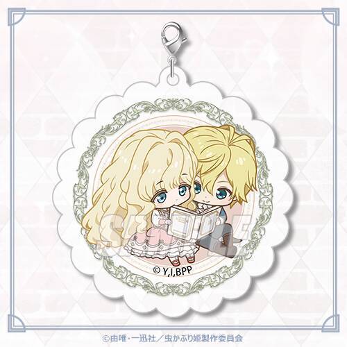 『虫かぶり姫』オンラインくじが発売決定。エリアーナとクリフトファーの新規描き下ろしイラストを使用した景品が登場