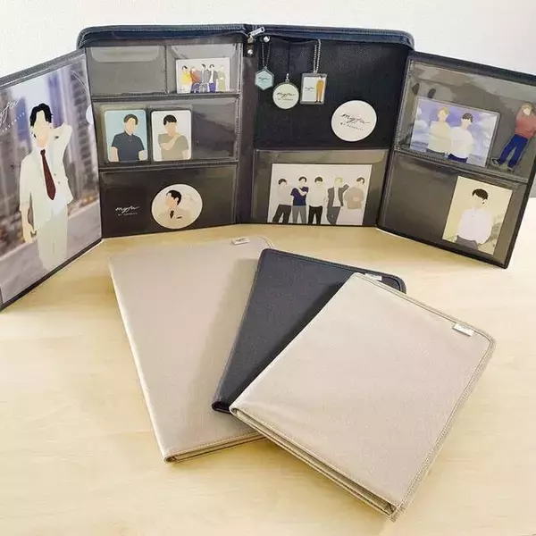 「ロフトに「推し活文房具」が登場！ぬいぐるみを持ち歩くキューブポーチ、ブロマイドや缶バッジをまとめるコレクションファイルなど」の画像