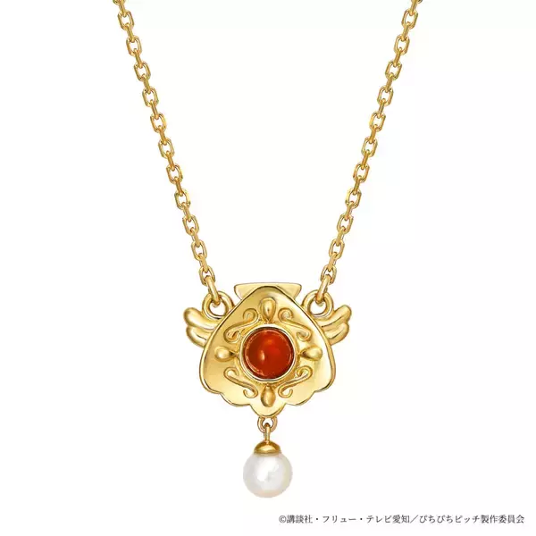 「『マーメイドメロディー ぴちぴちピッチ』のネックレスが4月21日より予約受付を開始。変身アイテム「アクアピッチコンパクト」がモチーフ」の画像