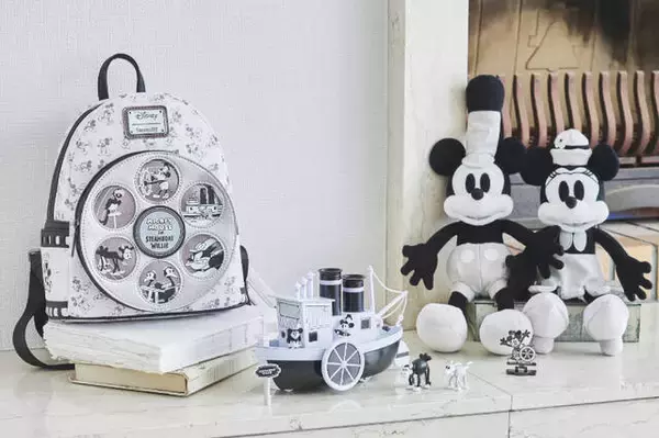 『蒸気船ウィリー』のミッキーマウスグッズ全4種が発売決定。ディズニー創立100周年を記念した新シリーズから