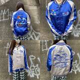 「『サンリオ』刺繍が可愛いリバーシブルスカジャンが発売決定！ハローキティ、クロミ＆マイメロディ、ハンギョドンなど」の画像3