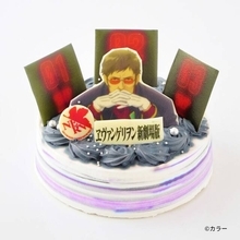 『新世紀エヴァンゲリオン』碇ゲンドウのケーキが発売！ゲンドウポーズと「SOUNDONLY」のチョコプレート、黒い生クリームで飾られたケーキはインパクト大
