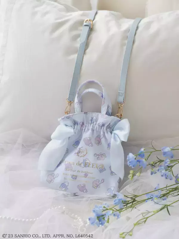 「『タキシードサム』が「Maison de FLEUR」とコラボ！80年代風のポップ＆ファンシーなトートバッグ、パスケースが登場」の画像