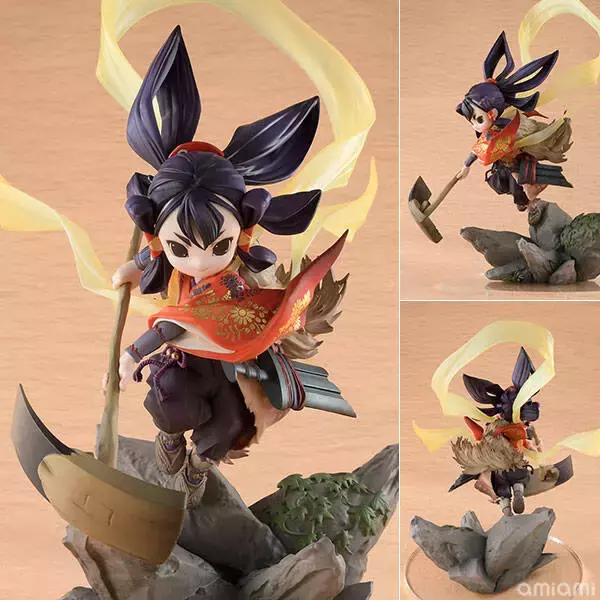 「羽衣や着物の柄にもこだわった『天穂のサクナヒメ』・サクナヒメのフィギュアが登場」の画像