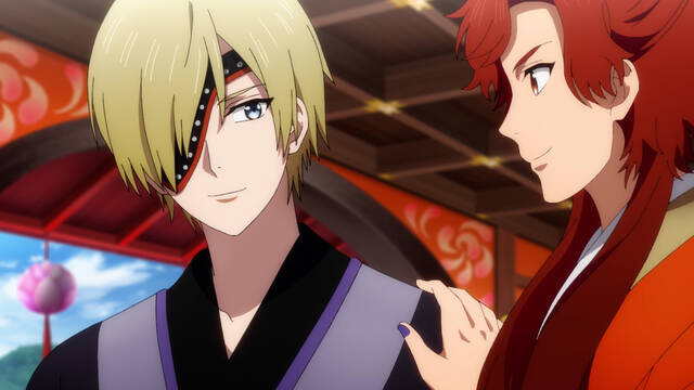 アニメ「VAZZROCK THE ANIMATION」第10話のあらすじ＆場面カット到着！if世界シリーズ"月花神楽”後編、ROCK DOWNメンバーが勢ぞろい！