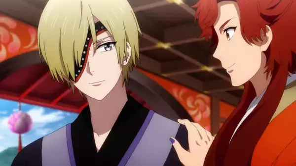 「アニメ「VAZZROCK THE ANIMATION」第10話のあらすじ＆場面カット到着！if世界シリーズ"月花神楽”後編、ROCK DOWNメンバーが勢ぞろい！」の画像