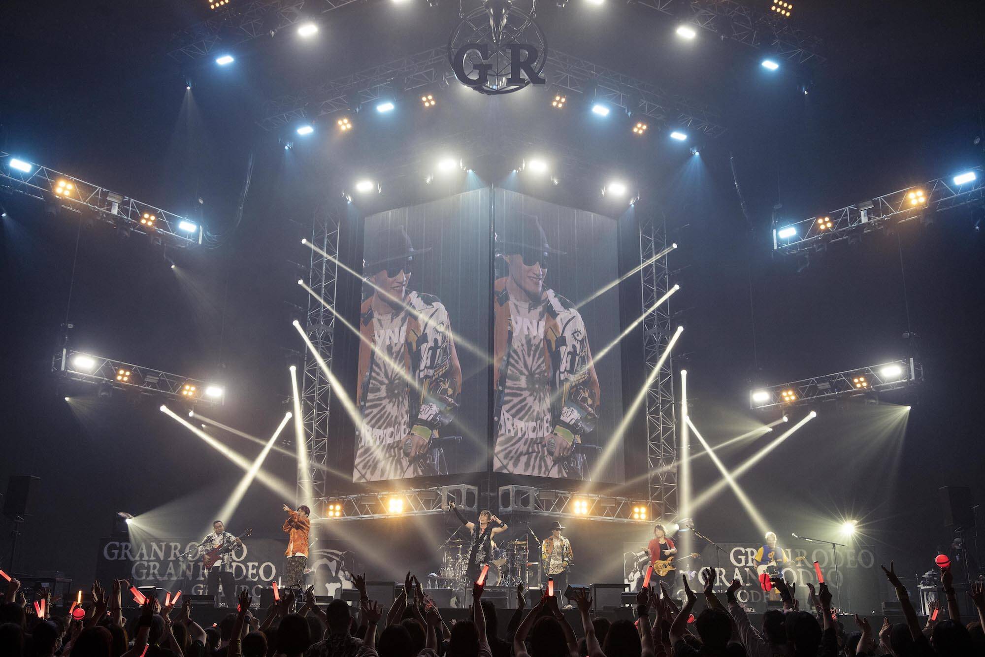 「GRANRODEO LIVE 2023 "Rodeo Jet Coaster"」オフィシャルレポートが到着！約6年ぶりとなる日本武道館でのワンマンライブでアニメタイアップ全32曲を披露