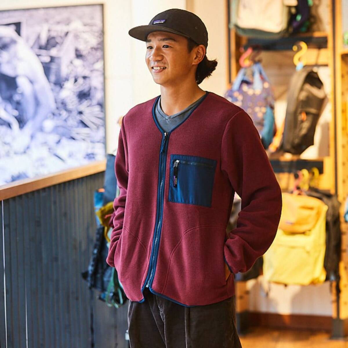 木村拓哉 着patagonia Classic すぎれ RetroX Jacket L
