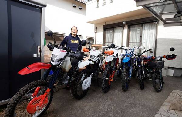 父親から受け継いだホンダ Xr250ほか5台を愛する男の夫婦バイク道 22年2月5日 エキサイトニュース
