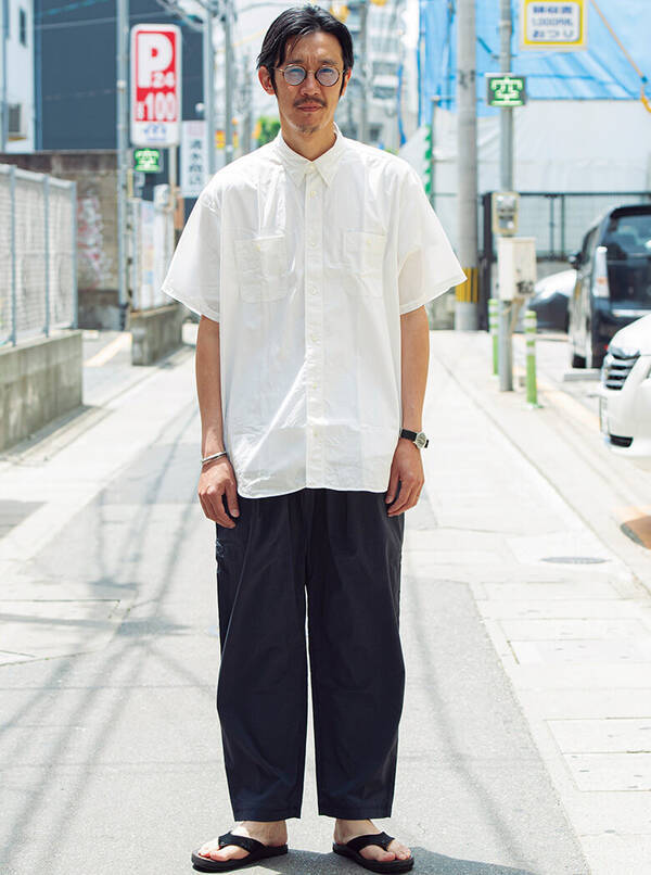 白シャツを夏の最強武器にするなら 見習いたいこの着こなし 19年8月5日 エキサイトニュース