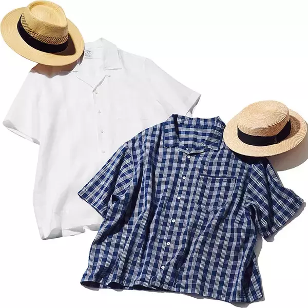 「開襟シャツとストローハット。夏の定番スタイルについて改めて考えよう」の画像