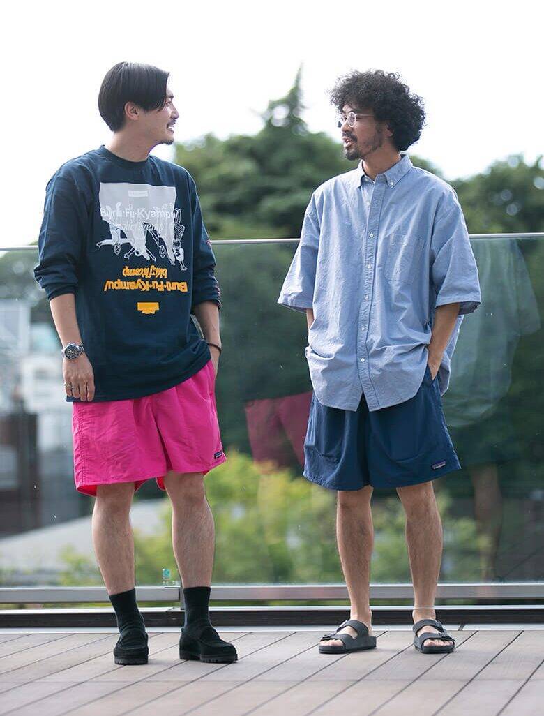 1997年 S パタゴニア patagoniaバギーズショーツ パンツ ロング 