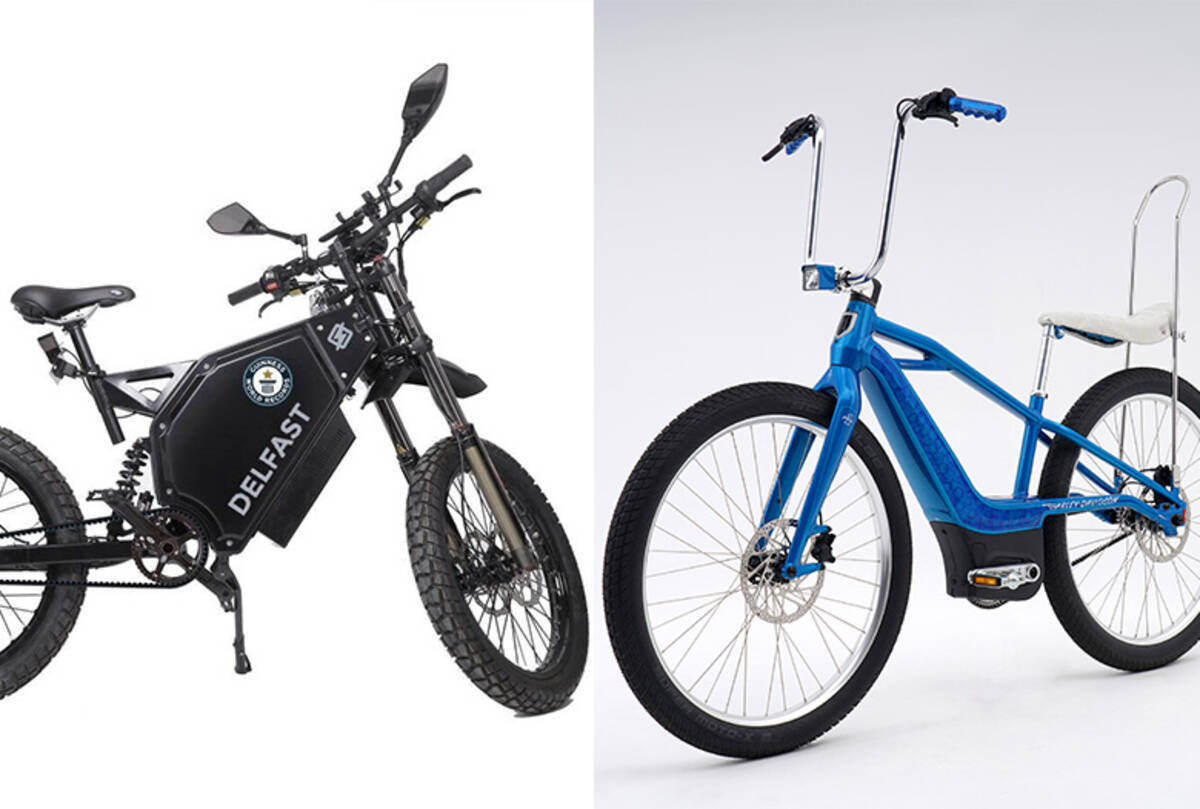 これも電動自転車！ ハーレー謹製アメリカン＆最高80km/hのオフ  
