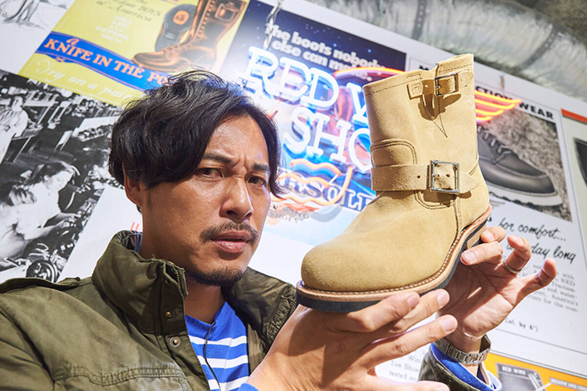 デッドストックのレッドウィング発見！ アルピー平子もテンション爆 