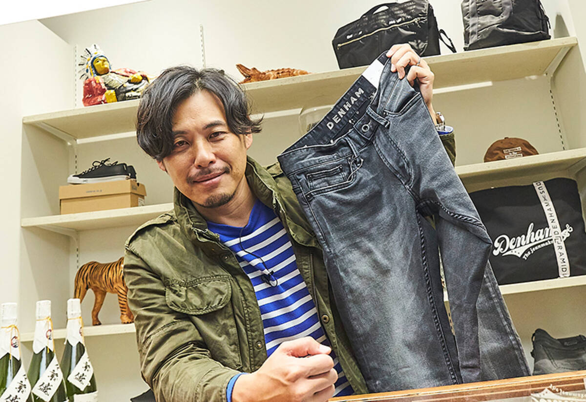 アルピー平子と行く40代に似合うデニム探しの旅。目的地はデンハム 