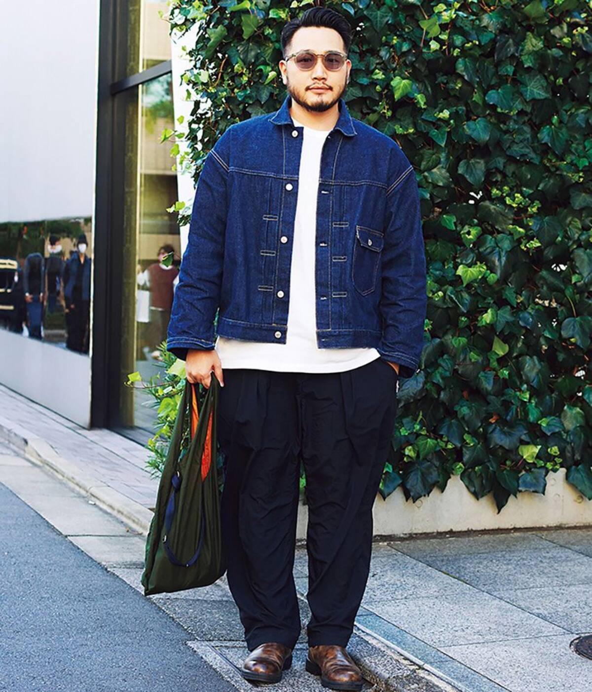 Gジャンに合わせるインナーは ユニクロ 無印良品の白tがベスト説 22年1月27日 エキサイトニュース