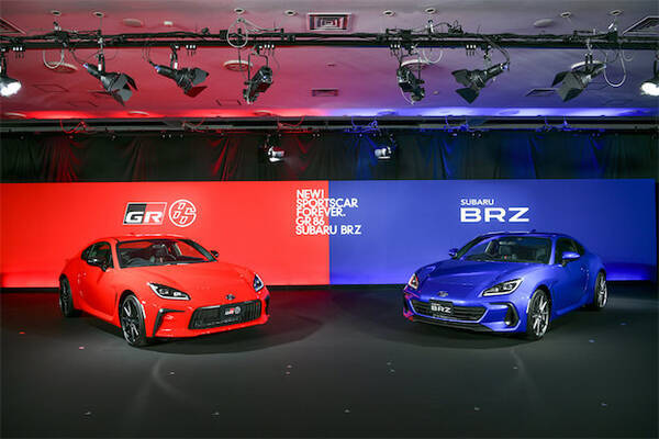 トヨタ新型gr 86と新型スバルbrz 合同イベントで世界初披露 21年4月6日 エキサイトニュース