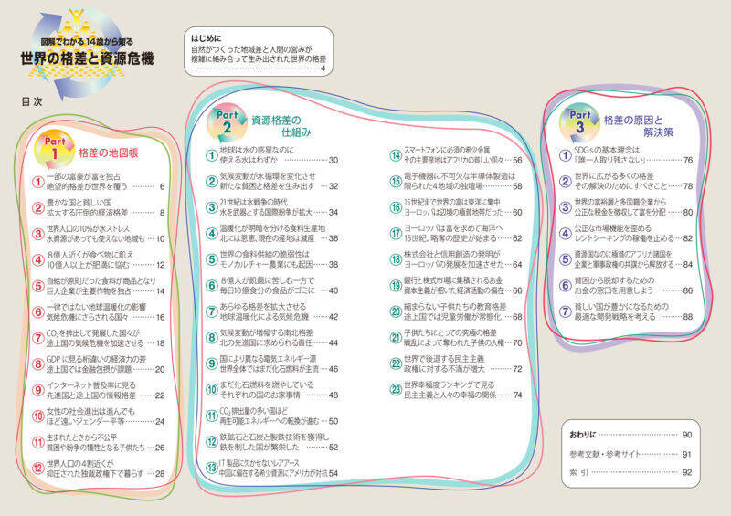 世界の「格差」と「資源危機」を解説する1冊　『図解でわかる 14歳から知る 世界の格差と資源危機』発売