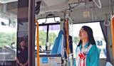 「「顔パス」で乗れる護佐丸バス　サングラスやマスクでも認証OK　中城村で11月19日から開始」の画像1