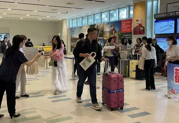 台中と那覇を直結　台湾のLCC「タイガーエア」が定期便　那覇空港で歓迎式
