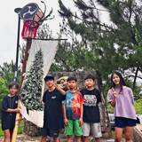 「「いつか琉球王朝祭りで」　小中学生5人、手作り旗頭で道ジュネー　大舞台を心待ち【動画あり】」の画像2