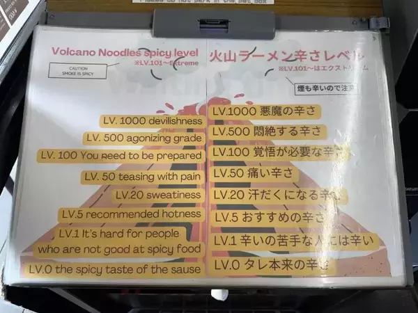 「【北谷町】大人気！激辛火山ラーメン『らーめん我道』に行ってきたよ♪辛さレベルは0～1000まで！【美ら浜つーしん】」の画像