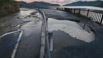 沖縄・大宜味村の県道9号、津波ー大保間を通行止め　県が漏水の影響で