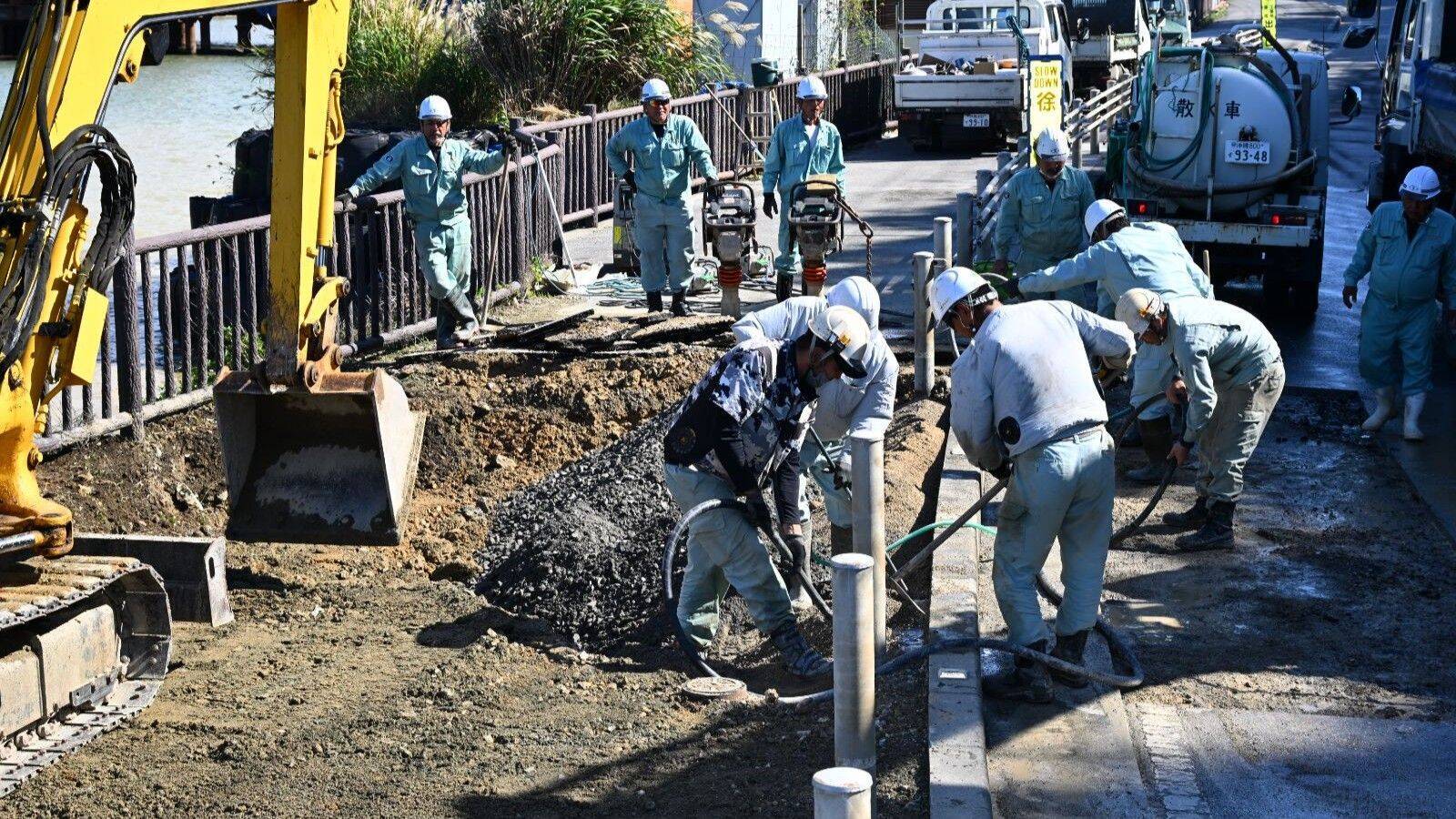 沖縄・大宜味村の県道9号、津波ー大保間を通行止め　県が漏水の影響で