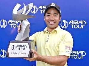 比嘉一貴「大変な名誉」　日本人初、アジアツアーで年間王者　男子ゴルフ