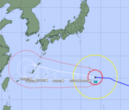 台風13号、強い勢力で沖縄直撃へ　本島は暴風長引く恐れ（4日午前6時）