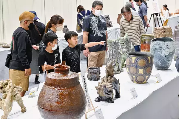 絵画や彫刻など724点、多彩な表現に感嘆　沖縄県内最大の美術・工芸の公募展「沖展」きょう最終日