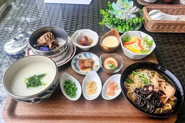 人気の台湾粥や点心を朝食に　東南植物楽園で「楽園台湾朝食」、6月13日から開催　